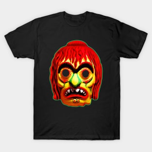 Monster With Bloodshot Eyes and Yucky Chin Boils T-Shirt